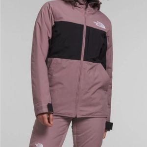 The North Face Women's Ski Jacket in Purple and Black